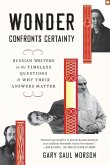 Wonder Confronts Certainty Wonder Confronts Certainty