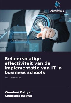 Cover Beheersmatige effectiviteit van de implementatie van IT in business schools