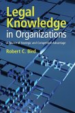 Legal Knowledge in Organizations Legal Knowledge in Organizations
