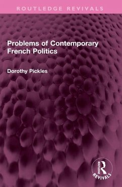 Cover Problems of Contemporary French Politics