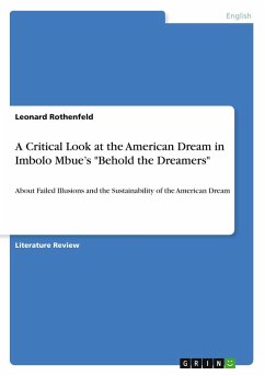 A Critical Look at the American Dream in Imbolo Mbue's 