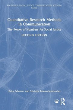 Quantitative Research Methods in Communication - Scharrer, Erica; Ramasubramanian, Srividya