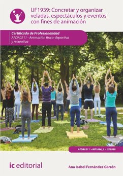 Cover Concretar y organizar veladas, espectáculos y eventos con fines de animación. AFDA0211 (eBook, ePUB)