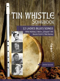 Cover Tin Whistle Songbook - 12 Ladies Blues Songs - Billie Holiday, Berta 
