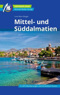 Mittel- und Süddalmatien Reiseführer Michael Müller Verlag   (Mängelexemplar) - Marr-Bieger, Lore