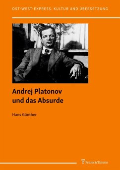 Cover Andrej Platonov und das Absurde