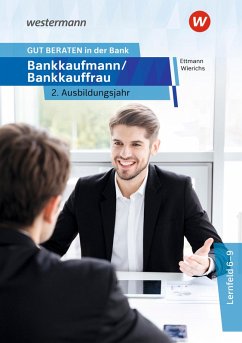 Cover GUT BERATEN in der Bank. Bankkaufmann / Bankkauffrau 2. Ausbildungsjahr: Schulbuch