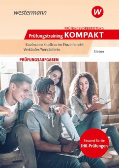 Cover Prüfungsvorbereitung Prüfungstraining KOMPAKT - Kaufmann/Kauffrau im Einzelhandel - Verkäufer/Verkäuferin