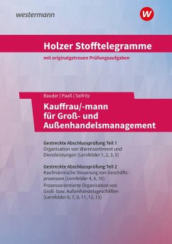 Cover Holzer Stofftelegramme Kauffrau/-mann für Groß- und Außenhandelsmanagement. Aufgabenband. Baden-Württemberg