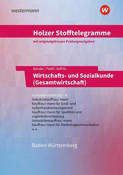 Cover Holzer Stofftelegramme Baden-Württemberg - Wirtschafts- und Sozialkunde (Gesamtwirtschaft)