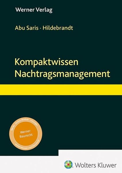 Kompaktwissen Nachtragsmanagement Kompaktwissen Nachtragsmanagement