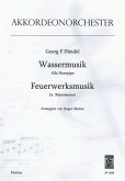 Händel, Georg Friedrich Wassermusik / Feuerwerksmusik Akkordeonorchester Partitur Händel, Georg Friedrich Wassermusik / Feuerwerksmusik Akkordeonorchester Partitur