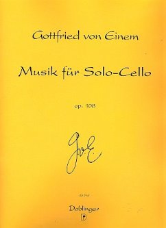Cover Musik füfr Solo-Cello op.108