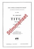 Mozart, Wolfgang Amadeus Titus Ouvertüre Akkordeonorchester Stimmenset Mozart, Wolfgang Amadeus Titus Ouvertüre Akkordeonorchester Stimmenset
