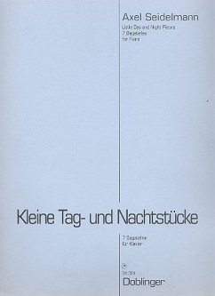 Cover Kleine Tag- und Nachtstücke 7 Bagatellen für Klavier