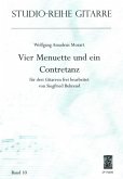 VIER MENUETTE UND EIN CONTRETANZ FUER DREI GITARREN FREI BEARBEITET BEHREND, SIEGFRIED, ED VIER MENUETTE UND EIN CONTRETANZ FUER DREI GITARREN FREI BEARBEITET BEHREND, SIEGFRIED, ED