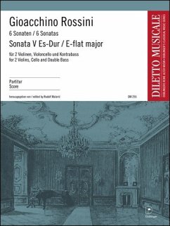 Cover Sonata Es-Dur Nr.5 für Streichorchester Partitur