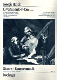 Divertimento für Gitarre, Violine und Violoncello Partitur und Stimmen Divertimento für Gitarre, Violine und Violoncello Partitur und Stimmen