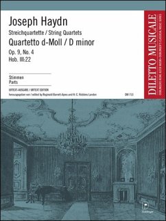 Cover Streichquartett d-Moll op.9,4 Hob.III:22 Stimmen