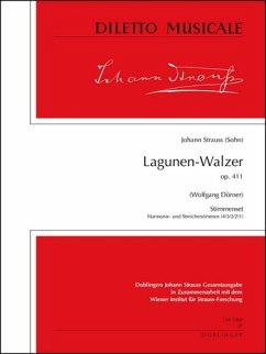 Lagunen-Walzer op.411 für Orchester Stimmensatz (Streicher 4-3-2-2-1)