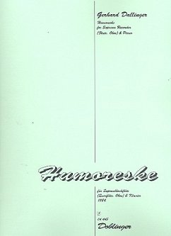 Cover Humoreske für Sopranblockflöte (Flöte/Oboe) und Klavier