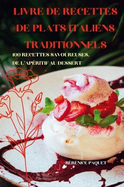 Cover Livre de Recettes de Plats Italiens Traditionnels