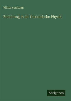 Cover Einleitung in die theoretische Physik