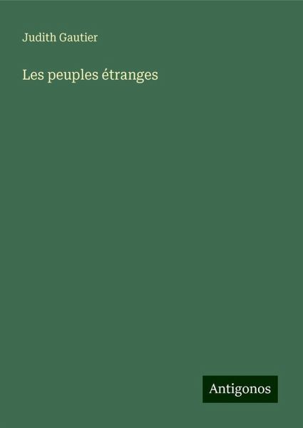 Les peuples étranges