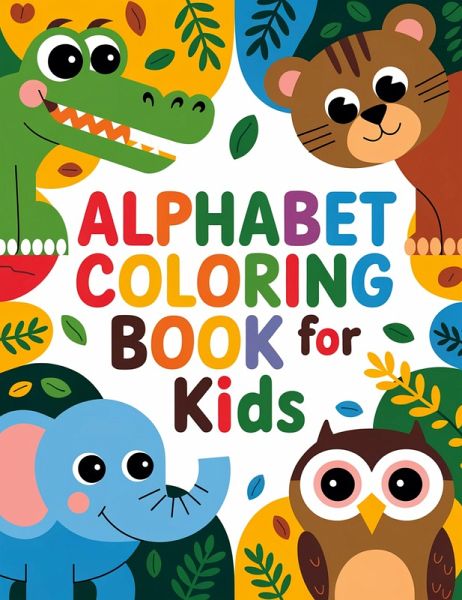Alphabet Coloring Book for Kids