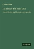 Les malheurs de la philosophie