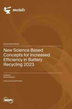 Cover New Science Based Concepts for Increased Efficiency in Battery Recycling 2023