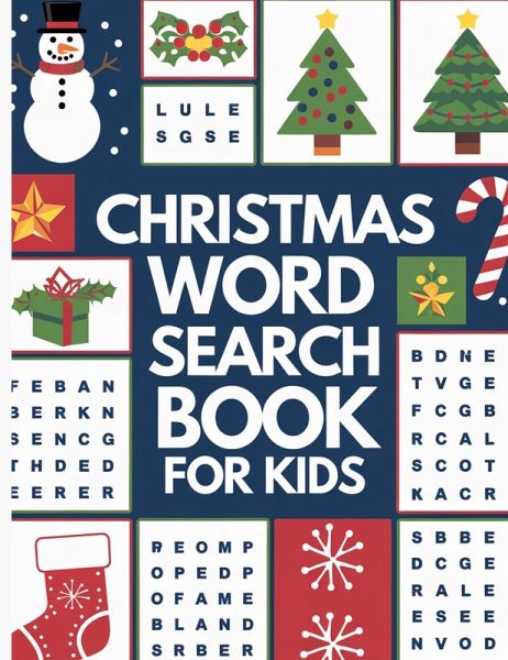 Christmas Word Search for Kids - 500 Fun Christmas Puzzles