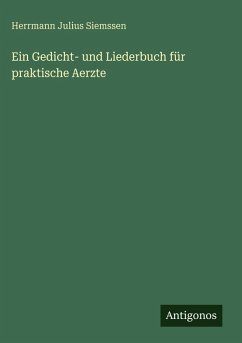 Cover Ein Gedicht- und Liederbuch für praktische Aerzte