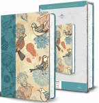 Biblia Rvr 1960 Letra Gigante, Símil Azul Con Pájaros(edición Cantos Pintados) / Spanish Bible Rvr 1960 Giant Print Handy Size Leathersoft Light Blue