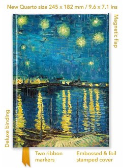 Cover Vincent Van Gogh: Starry Night Over the Rhône (Foiled Quarto Journal)