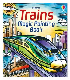 Cover Trains Magic Painting Book