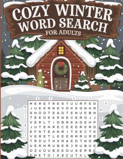 Cozy Winter Word Search for Adults, Seniors, Teens - Bidden, Laura