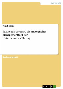 Balanced Scorecard als strategisches Managementtool der Unternehmensführung (eBook, ePUB)