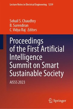 Cover Proceedings of the First Artificial Intelligence Summit on Smart Sustainable Society (eBook, PDF)