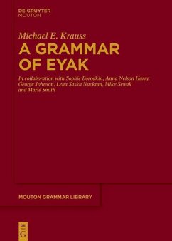 Cover A Grammar of Eyak (eBook, PDF)