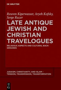 Cover Late Antique Jewish and Christian Travelogues (eBook, PDF)