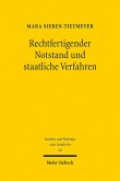 Rechtfertigender Notstand und staatliche Verfahren (eBook, PDF) Rechtfertigender Notstand und staatliche Verfahren (eBook, PDF)