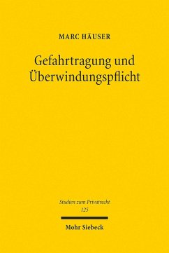 Gefahrtragung und Überwindungspflicht (eBook, PDF) Cover Gefahrtragung und Überwindungspflicht (eBook, PDF)