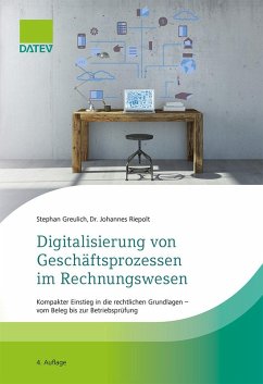 Digitalisierung von Geschäftsprozessen im Rechnungswesen, 4. Auflage (eBook, ePUB) - Greulich, Stephan; Riepolt, Johannes