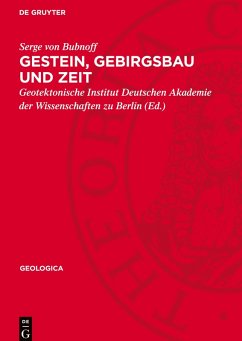 Cover Gestein, Gebirgsbau und Zeit