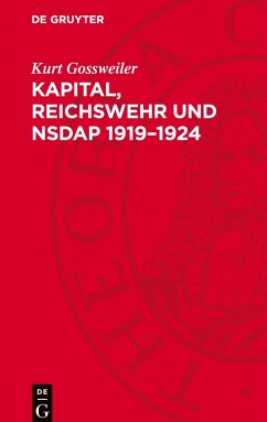 Cover Kapital, Reichswehr und NSDAP 1919-1924