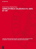 Simplotheca Silesiaca n. gen. et sp. Simplotheca Silesiaca n. gen. et sp.