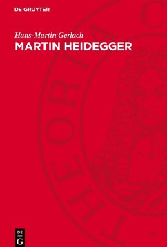 Cover Martin Heidegger