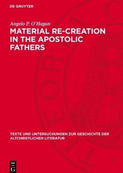 Cover Material Re-Creation in the Apostolic Fathers