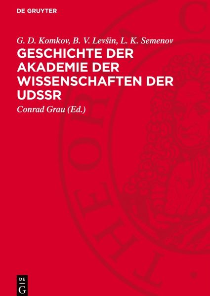 Geschichte der Akademie der Wissenschaften der UdSSR